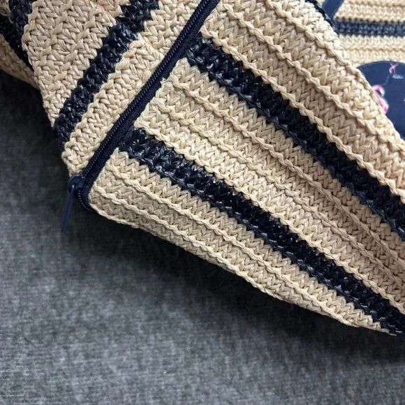 Vera Bradley Seashore Tote Beach Fiesta Wristlet Clutch Bag Pink Flamingo - Picture 9 of 13